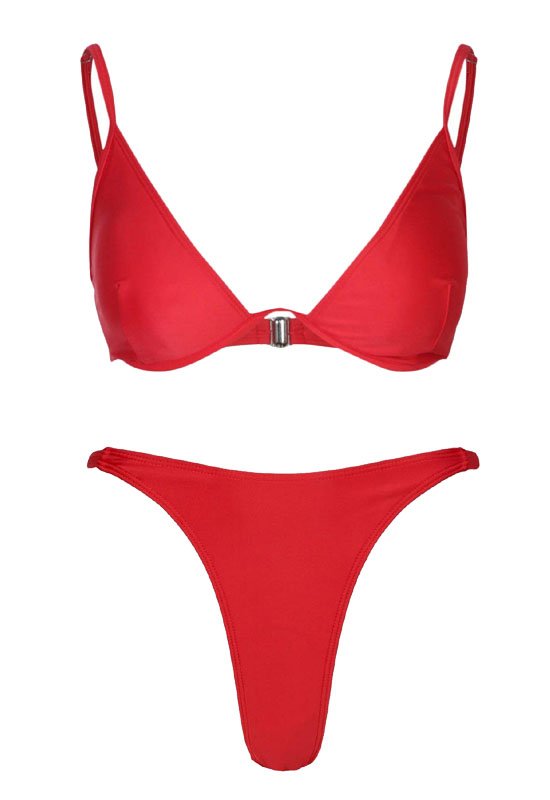 Bikini rojo