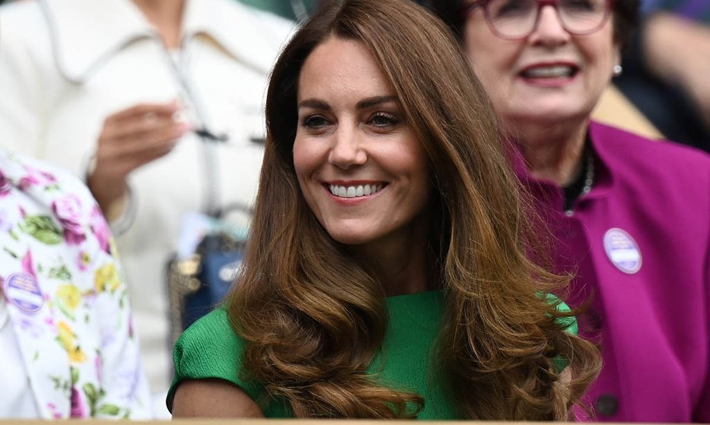 Kate Middleton estrena en Wimbledon un vestido verde que no es como los demás