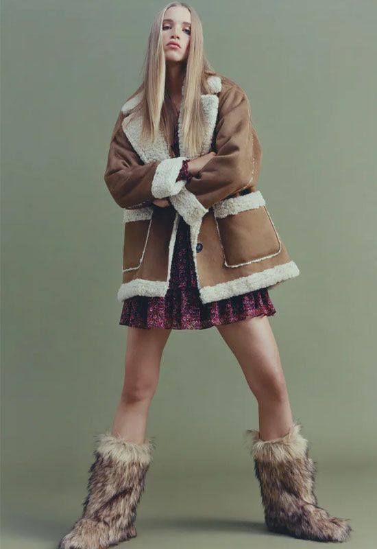 Botas yeti, la opción ideal para chicas frioleras llega a Zara