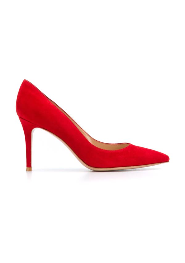 Zapatos rojos de salón de Gianvito Rossi