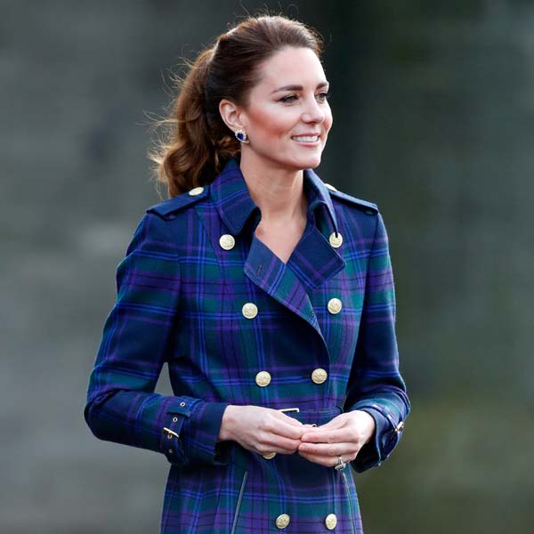 El abrigo de tartán verde de Kate Middleton, ahora en versión española
