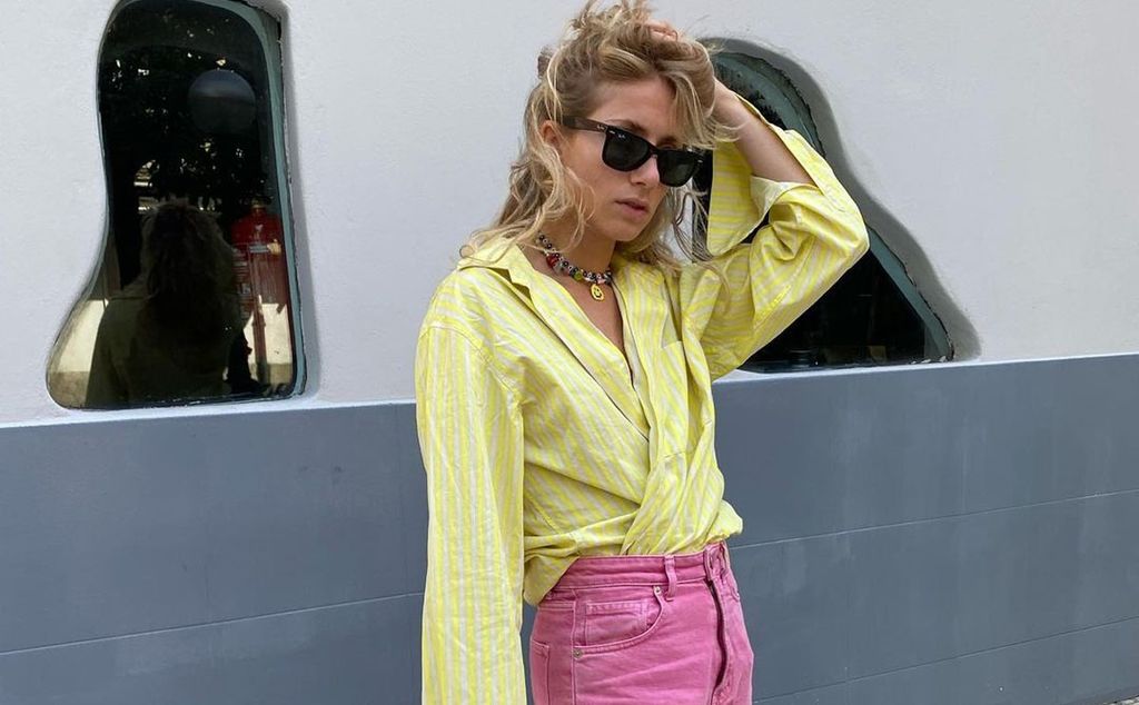Pantalón rosa