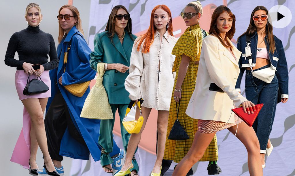 Bolso triangular, el diseño práctico y especial que transformará tus looks de primavera