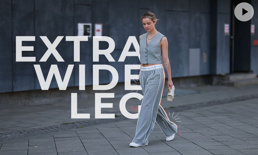 Diez pantalones anchos para estar cómoda pero elegante en primavera-verano