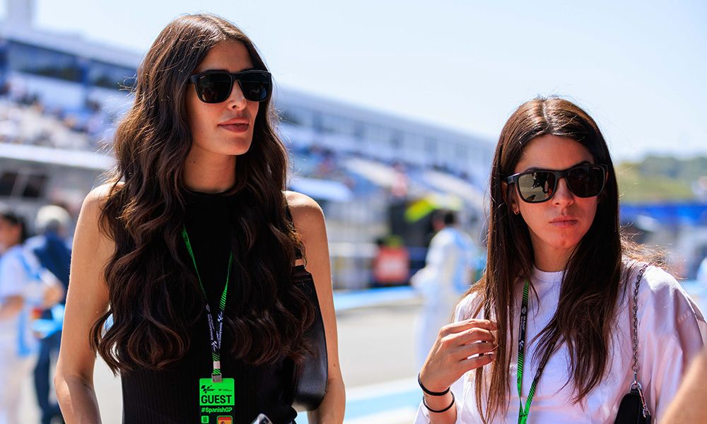 Lidia Torrent y Marta Riumbau en el circuito de Montmeló