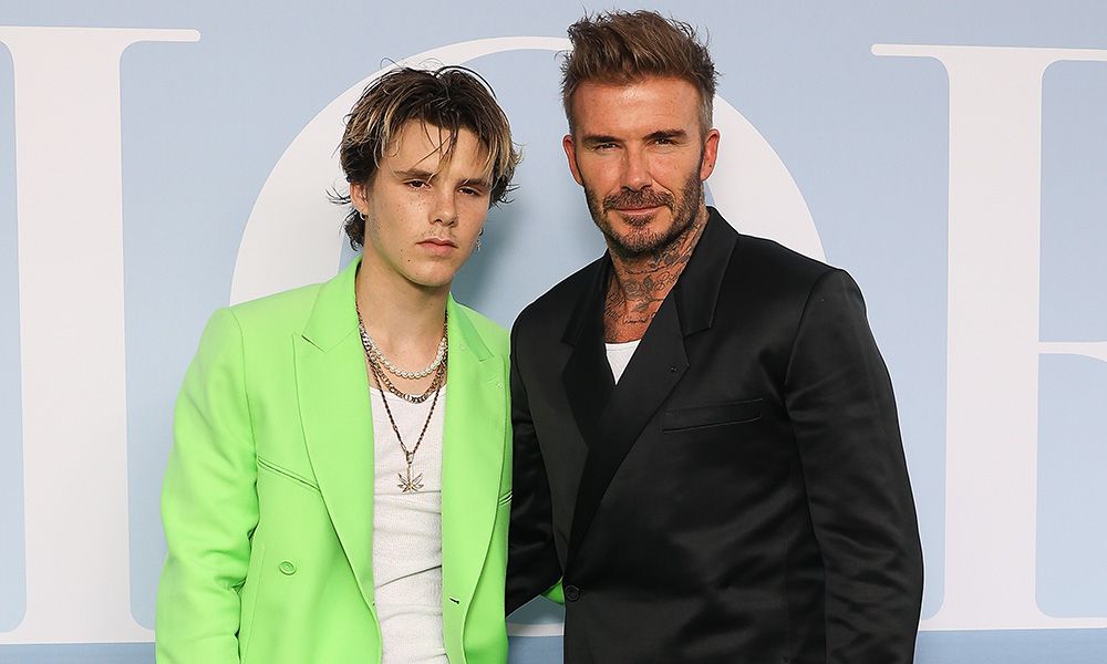 Cruz y David Beckham, un decorado de ensueño... los mejores momentos del desfile de Dior