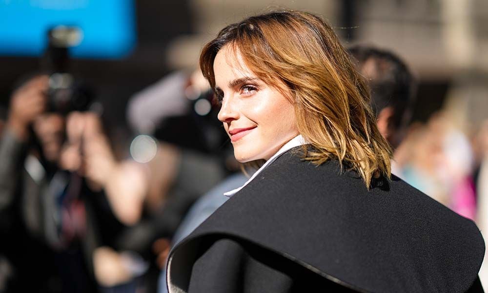 Emma Watson en el desfile de Schiaparelli en París