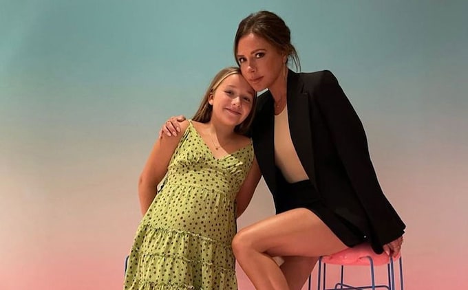 La respuesta de Victoria Beckham cuando su hija Harper se viste con su ropa