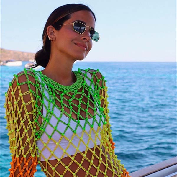 ¿Buscas un look de playa diferente y con estilo? Prueba el vestido 'fishnet' de supertendencia