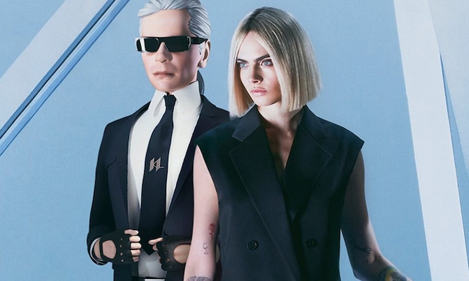 El homenaje de Cara Delevingne a Karl Lagerfeld: una colección que se anticipa al futuro