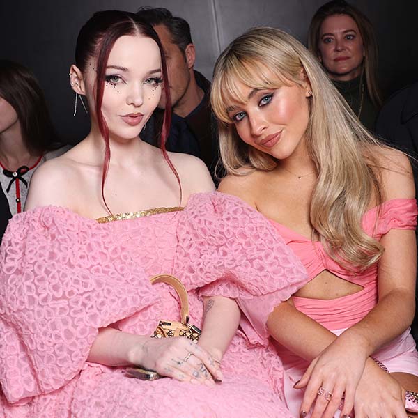 Dove Cameron y Sabrina Carpenter: unidas en el mismo evento por sus looks coordinados en rosa