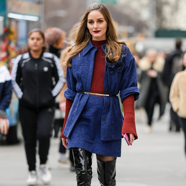 Olivia Palermo vuelve a ser la reina del 'Street Style' gracias a sus looks con botas altas en Nueva York