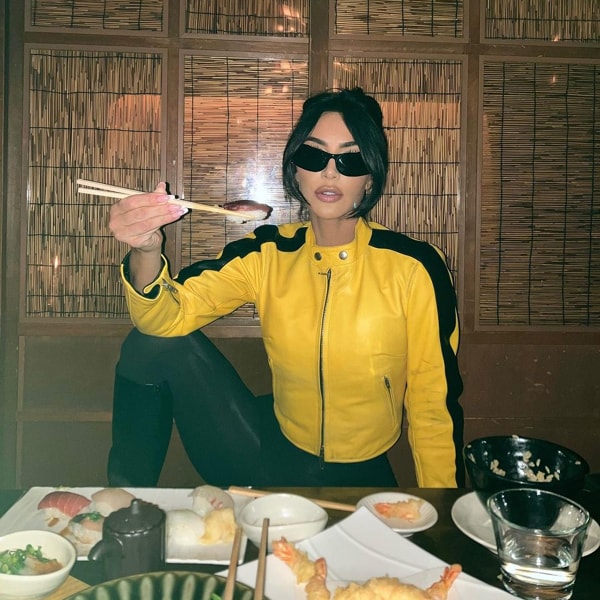 La foto del millón de 'likes' con la que Kim Kardashian homenajea a Rosalía