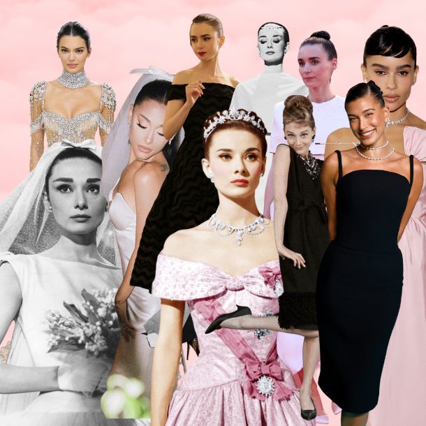 Cuando actrices y modelos se inspiran en los looks inolvidables de Audrey Hepburn y nos enamoran