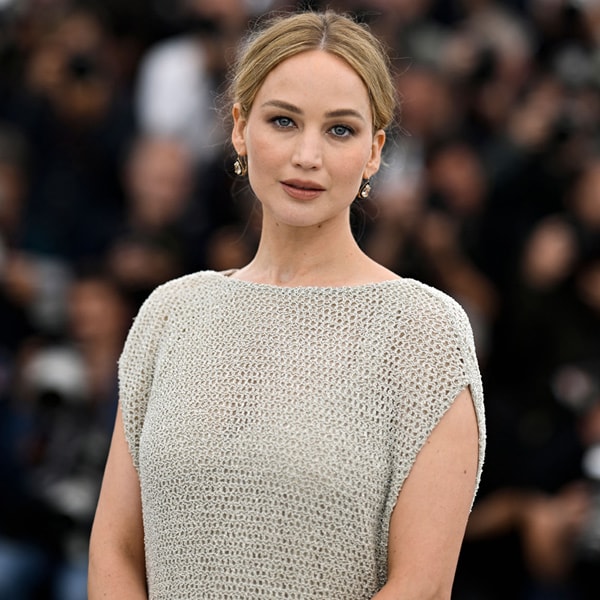 Jennifer Lawrence se marca un 'Marta Ortega' con su vestido de red en Cannes