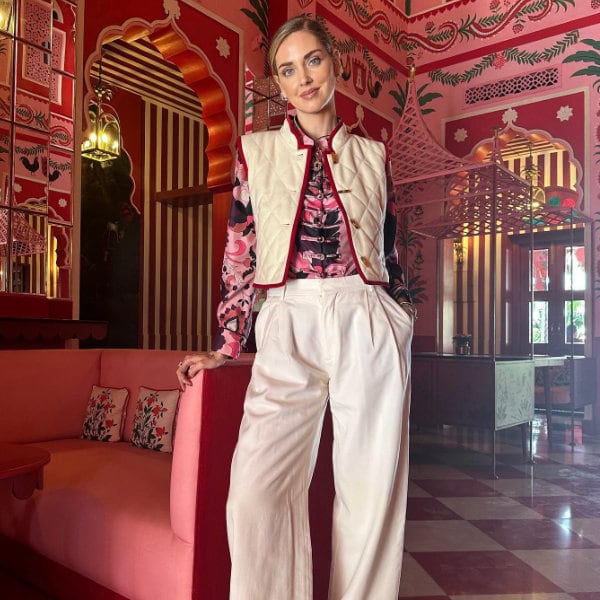 Los nuevos pantalones favoritos de Chiara Ferragni son de Zara y te harán parecer más alta