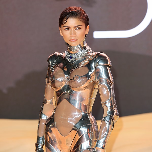 Zendaya impacta con un traje robótico 'vintage' en el estreno londinense de 'Dune 2'