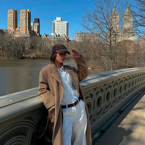 El truco FASHION de María Pombo en Nueva York que te ayudará a vestir bien en tu próximo viaje