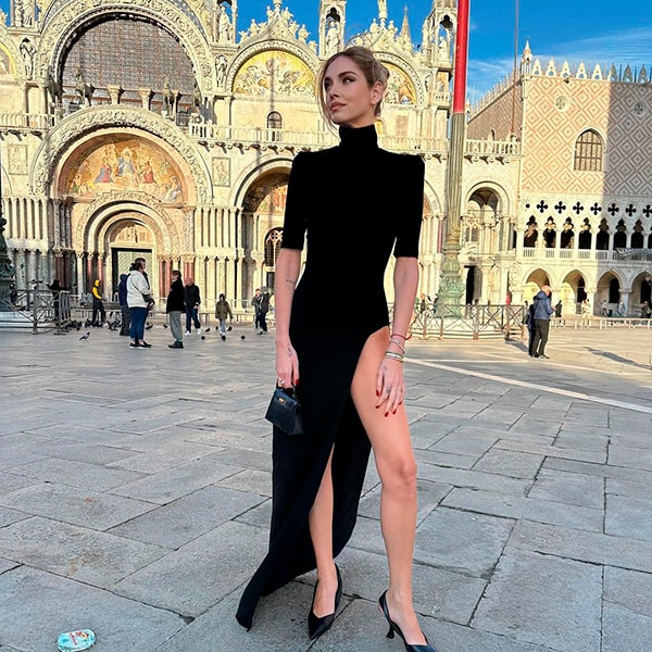Chiara Ferragni reaparece en Venecia con un 'vestido de la venganza' tras semanas de ausencia virtual