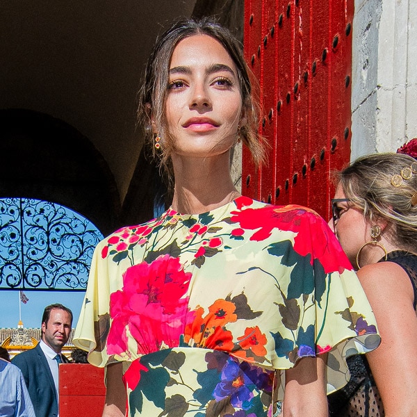 El look de invitada con alpargatas de Rocío Crusset es ideal cuando no vistes de flamenca en la Feria