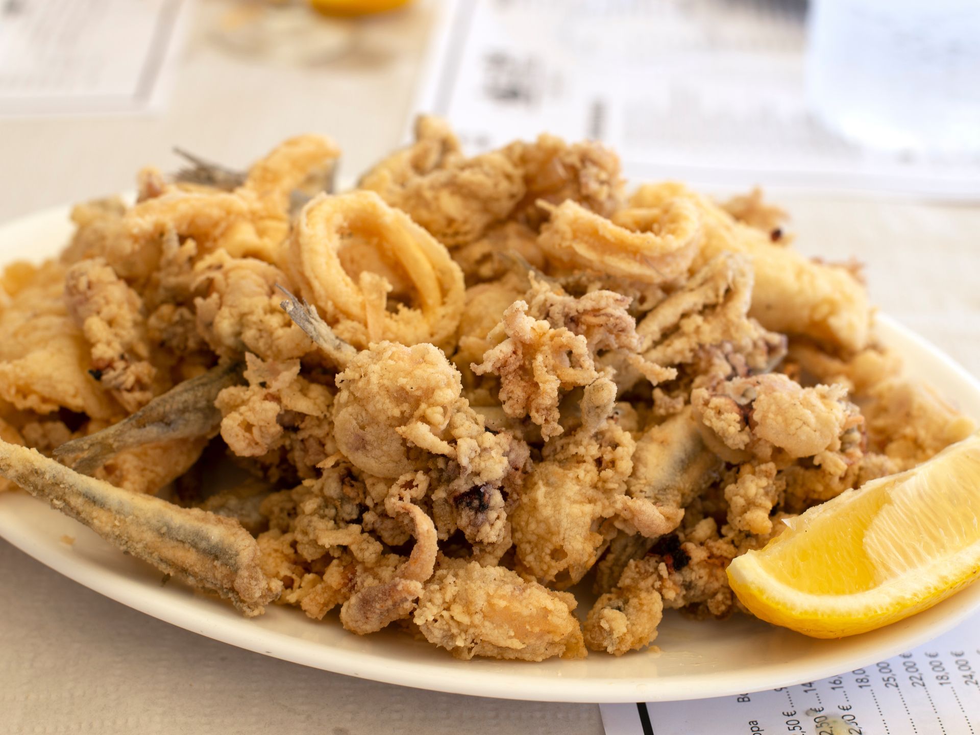 Fritura de pescado andaluza