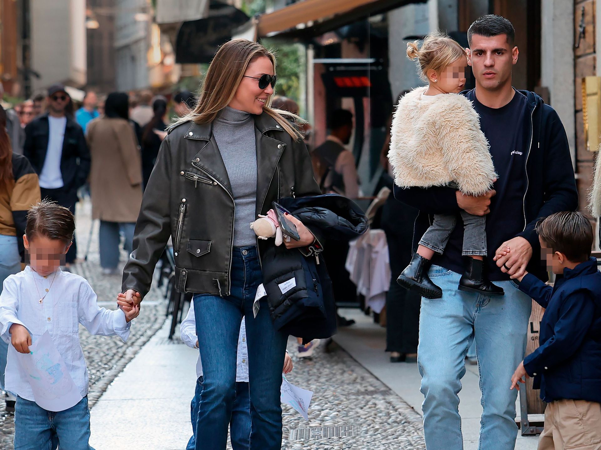 Las fotos de Alice Campello y Álvaro Morata que demuestran que siguen  siendo una familia unida pese a la ruptura