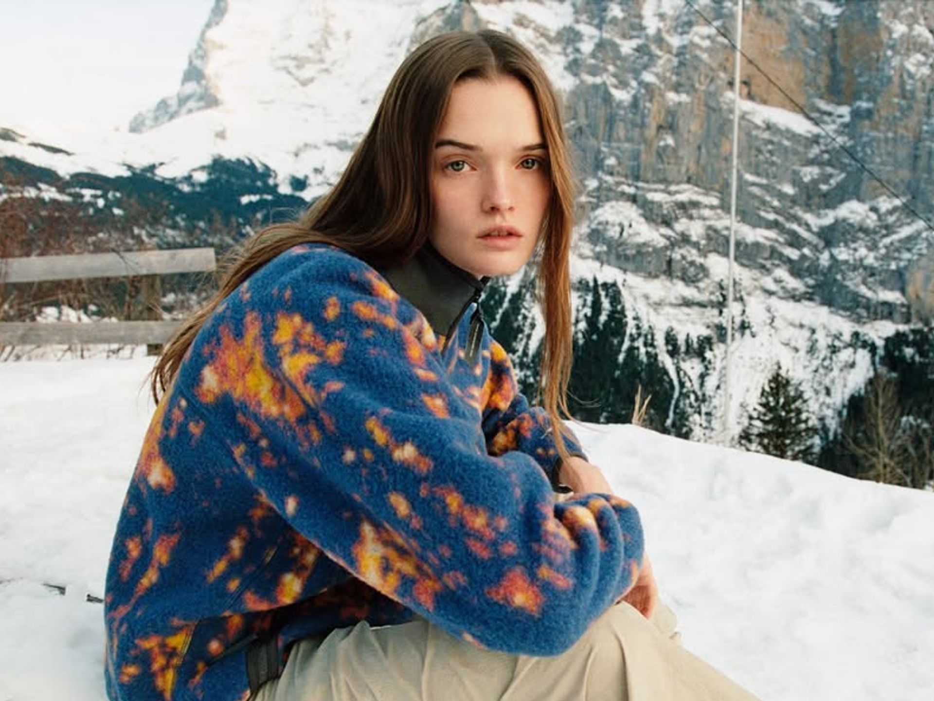 and wander ✖️zara ポンチョ　Lサイズ 5 imprescindibles de la nueva colaboración de Zara con and wander