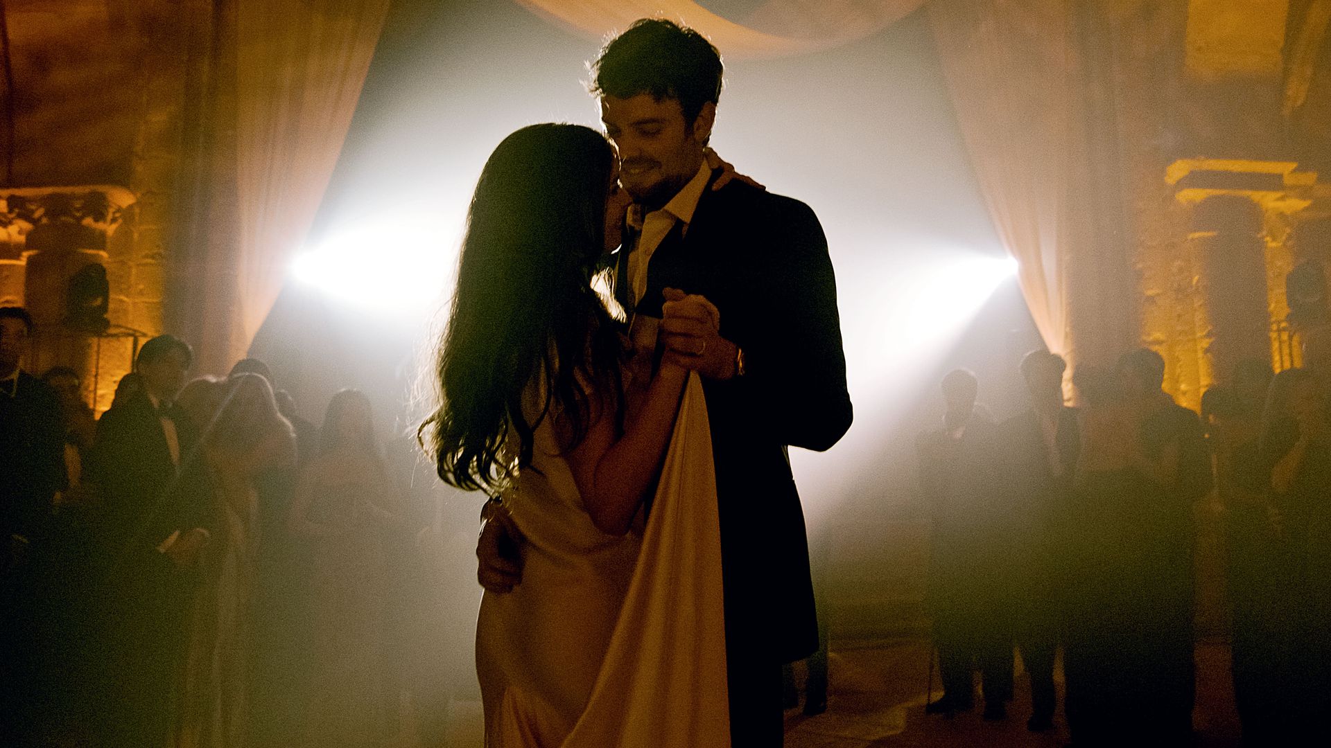 EXCLUSIVA. Las fotos más más románticas del baile nupcial de Stella Banderas, que terminó con un apasionado beso