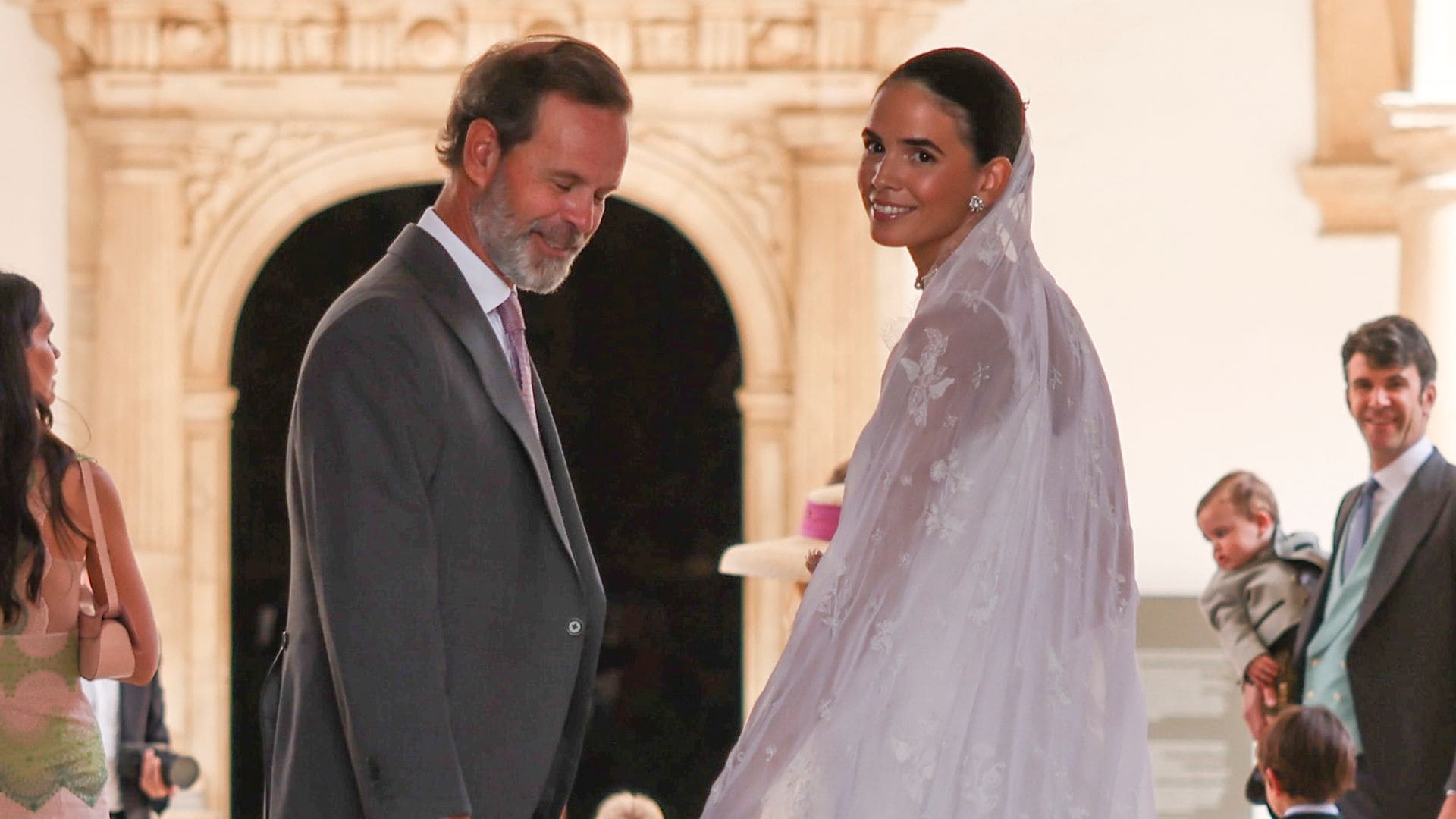 Lucía Entrecanales vestida de novia