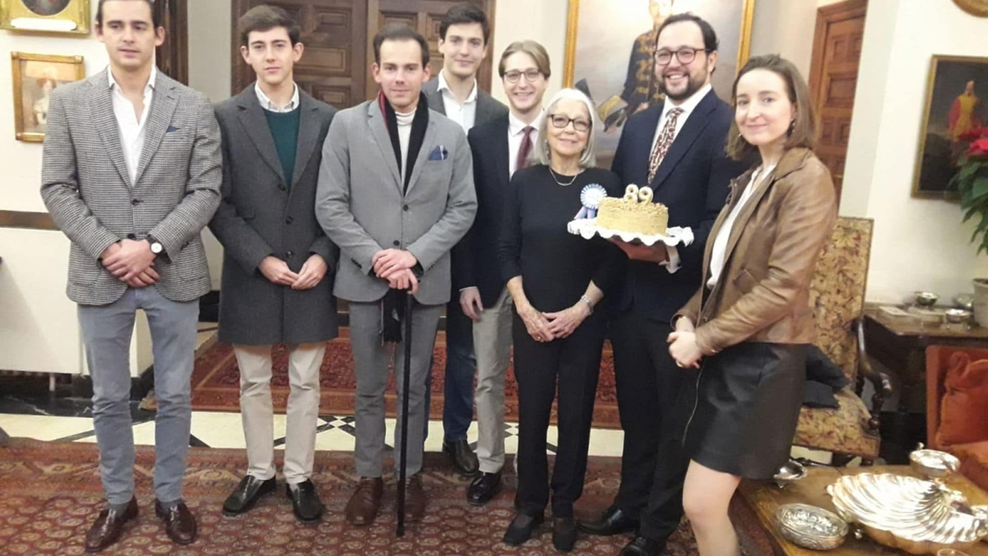 Estos son los nietos de Margarita de Bulgaria que han acudido a la celebración por su 89º cumpleaños