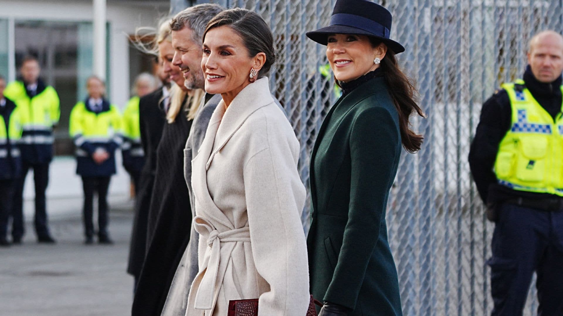 La reina Letizia recupera unos preciosos pendientes de doña Sofía en su primera cita con la realeza danesa