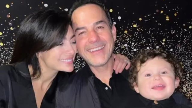 carlos calder n vanessa lyon y su hijo le n