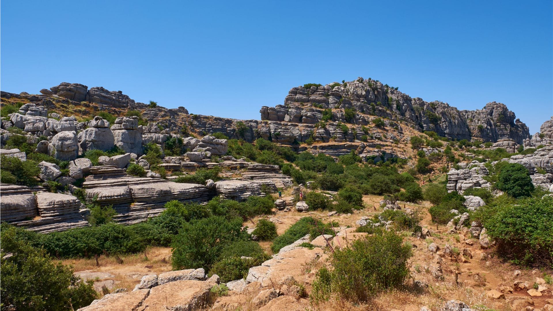 Paisaje kárstico de El Torcal de Antequera