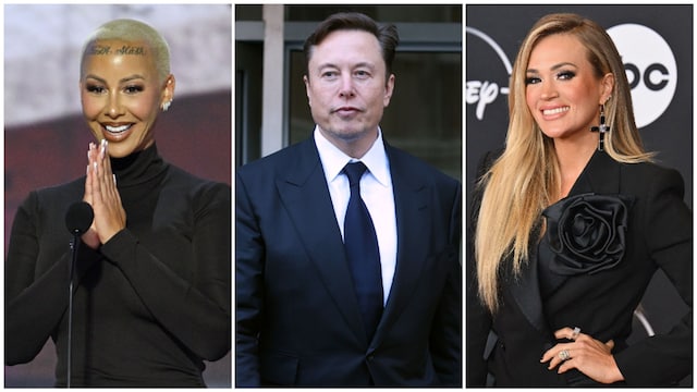 Amber Rose, Elon Musk y Carrie Underwood
