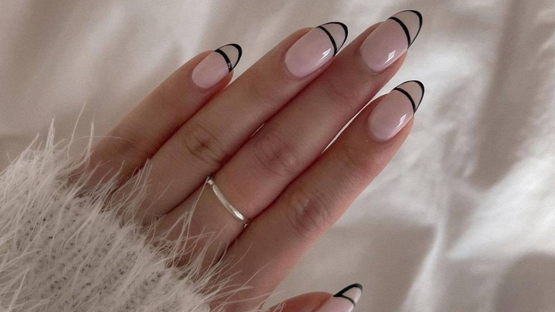 Si te gustaban las 'french nails', vas a adorar la manicura francesa doble