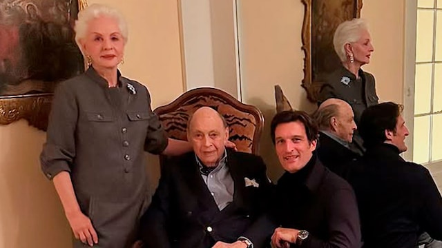 Fallece el 18 de marzo de 2025, Reinaldo Herrera, marido de Carolina Herrera