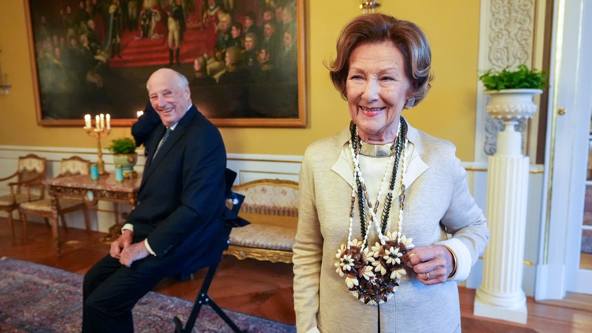 Última hora del estado de salud de Sonia de Noruega: trasladada en helicóptero al hospital 