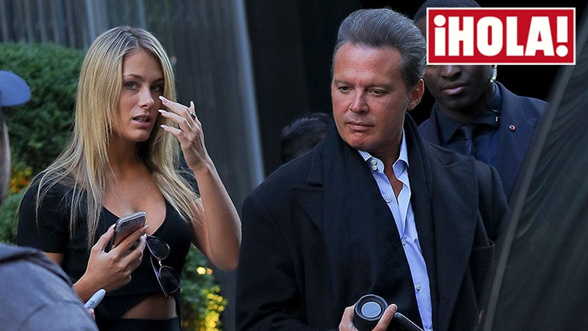 Como hace mucho no se dejaba ver, Luis Miguel disfrutó de una cita romántica