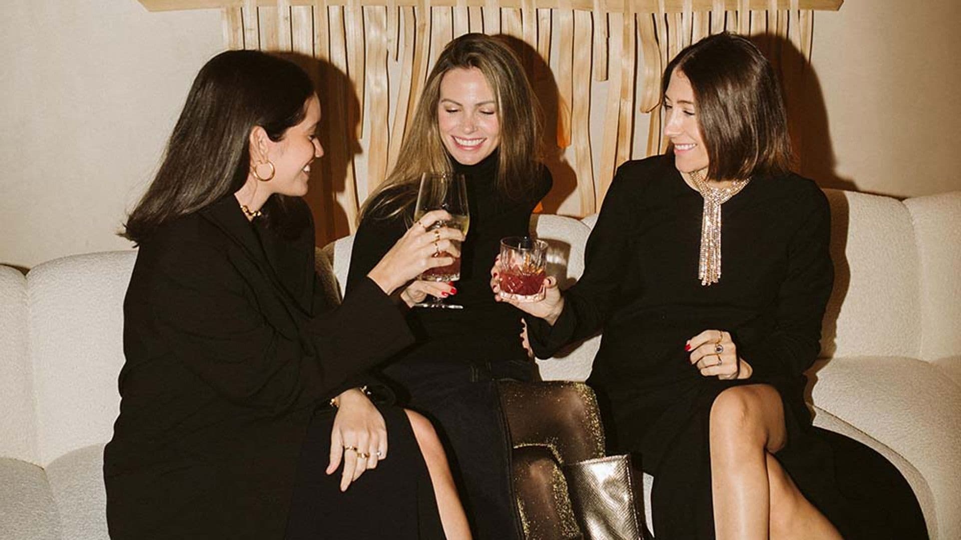 Las tendencias de fiesta fichadas en la cena que ha reunido a las chicas más 'cool' de Madrid