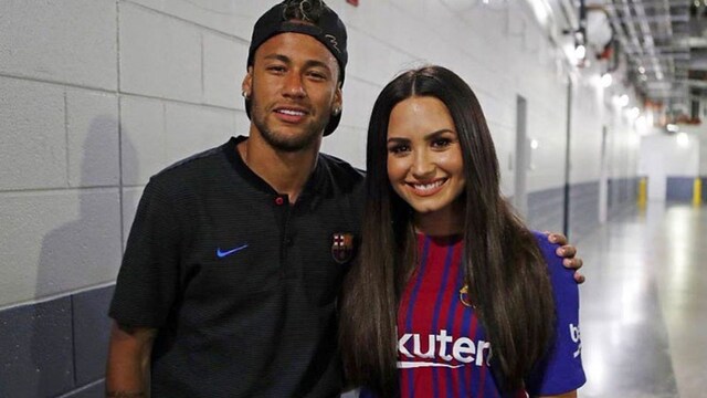 neymar demi lovato