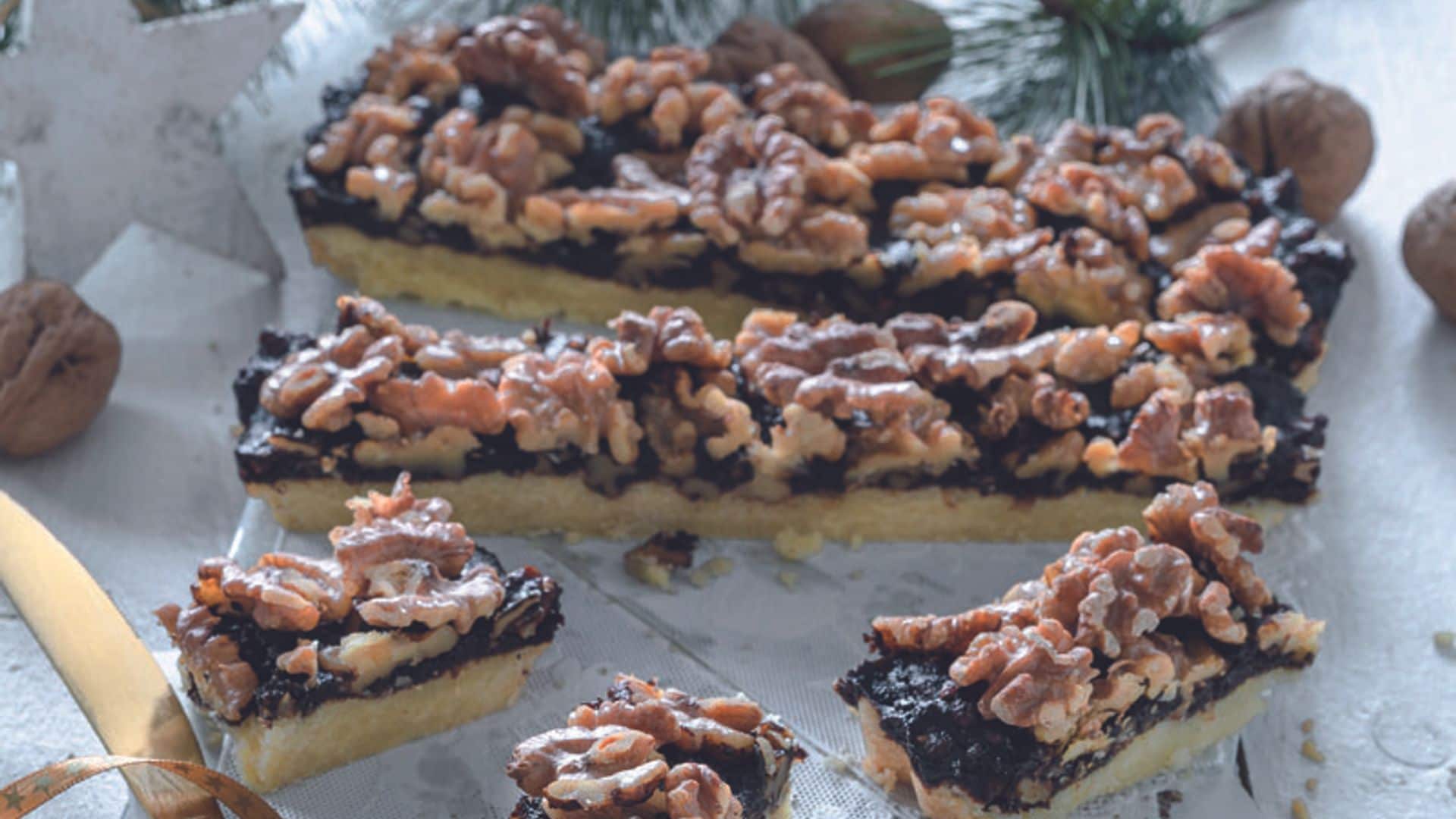 Barritas de mazapán con jengibre y nueces