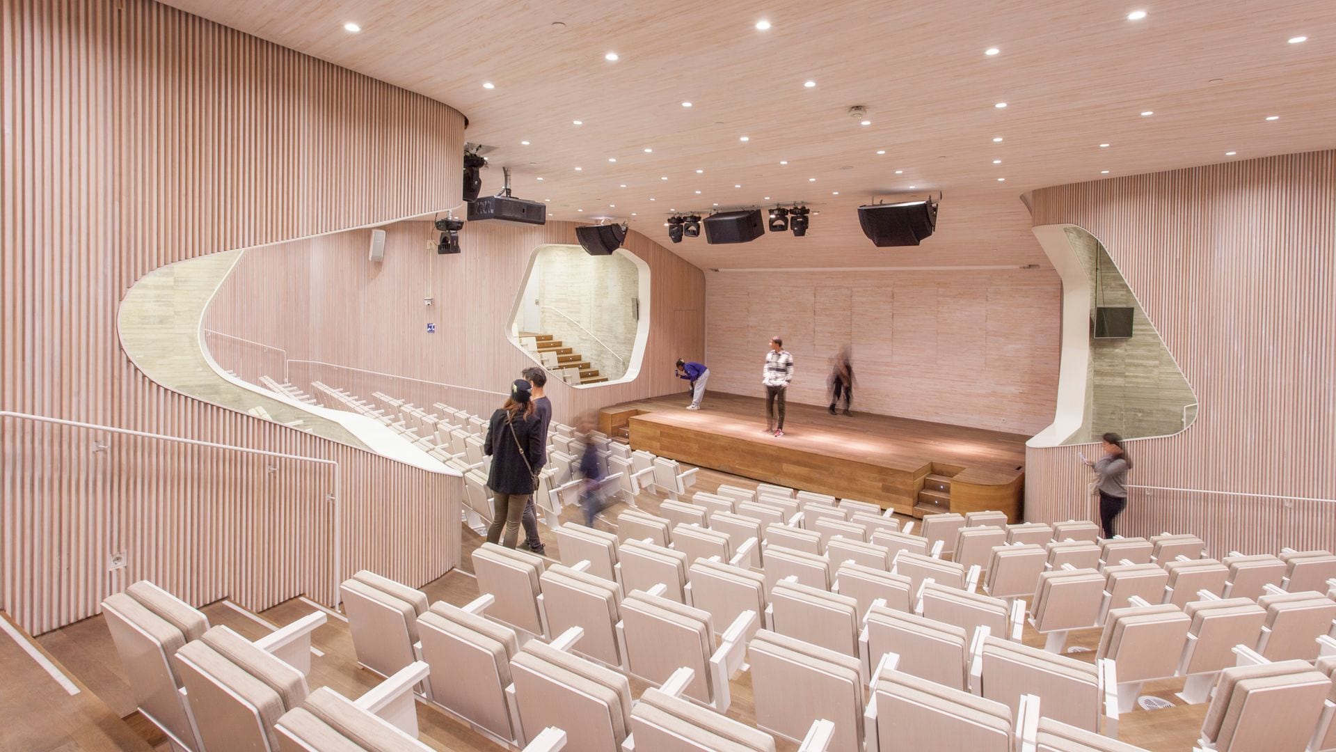 Auditorio de la Fundación Francisco Giner de los Ríos Open House Madrid
