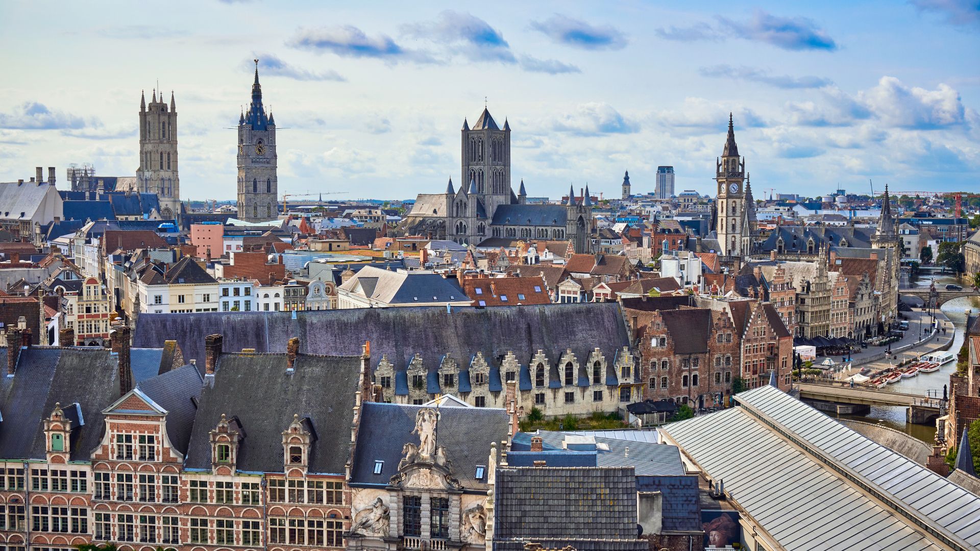 Centro histórico de Gante, Bélgica