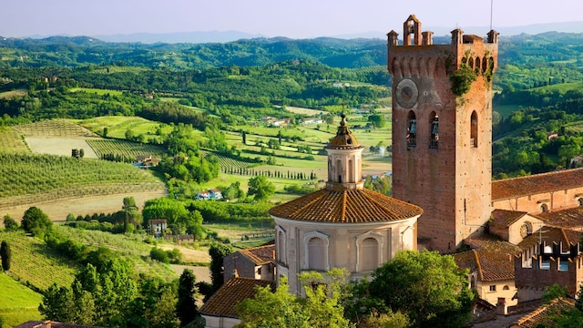 Catedral de San Miniato en la Toscana, Italia