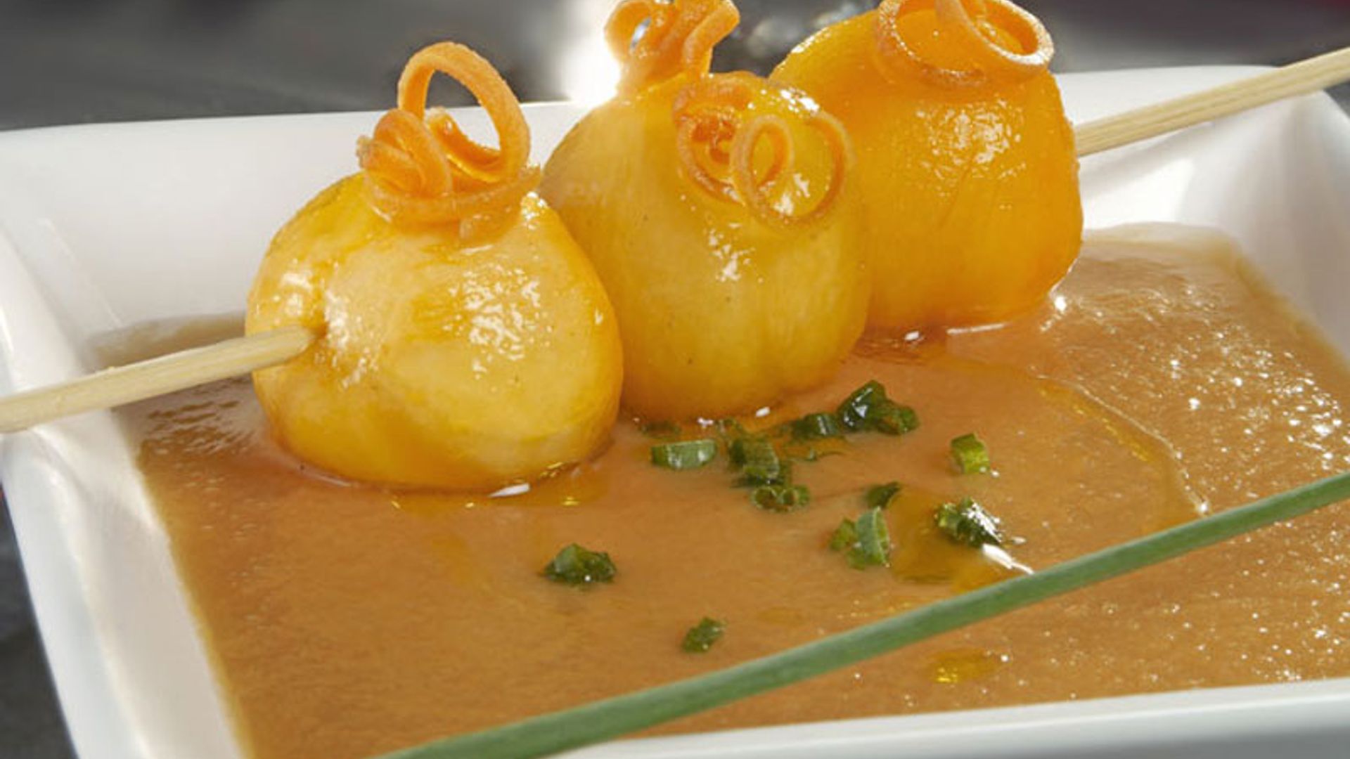 Gazpacho de kaki