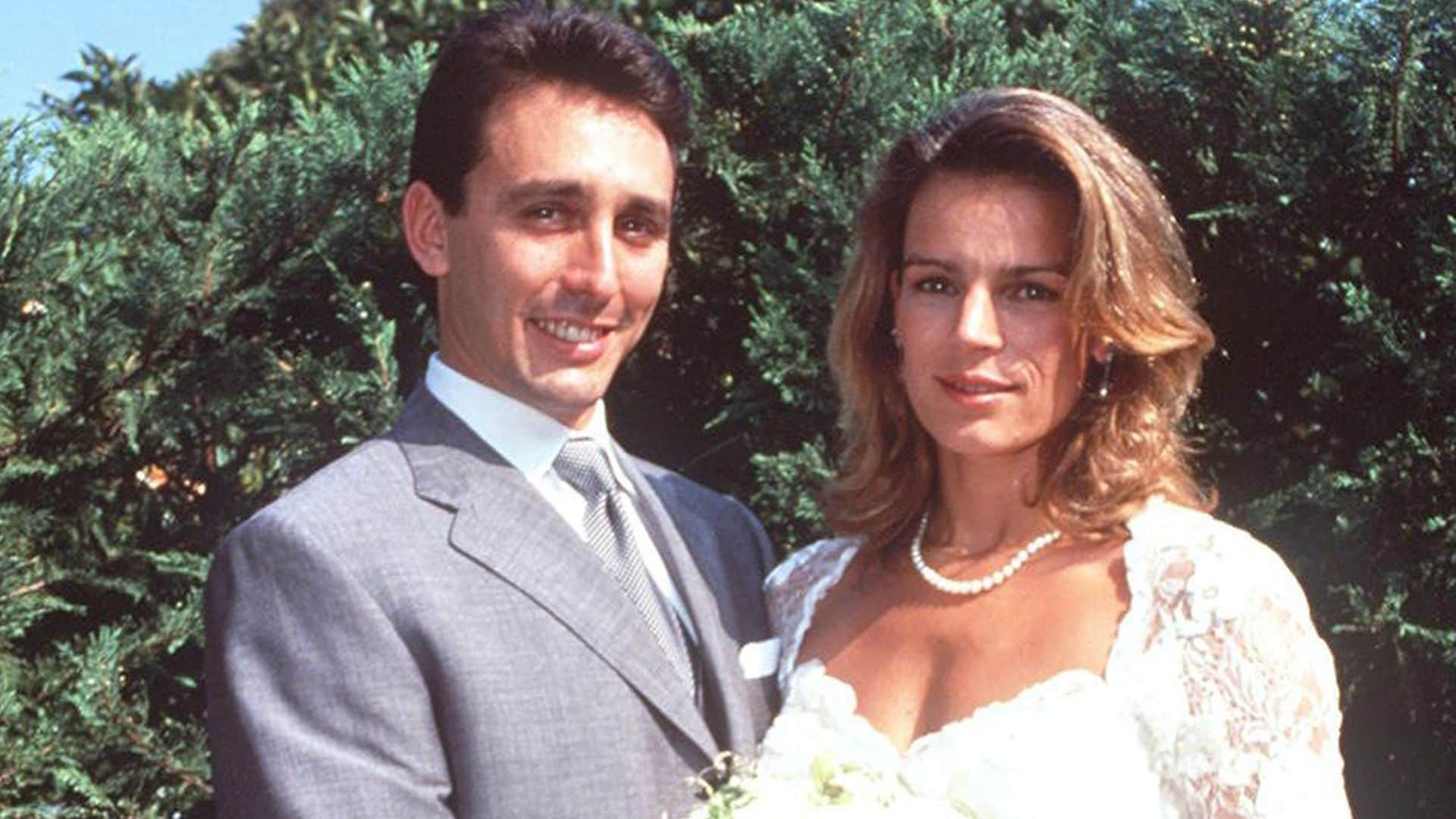 Estefanía de Mónaco y Daniel Ducruet se casaron un 1 de julio de 1995