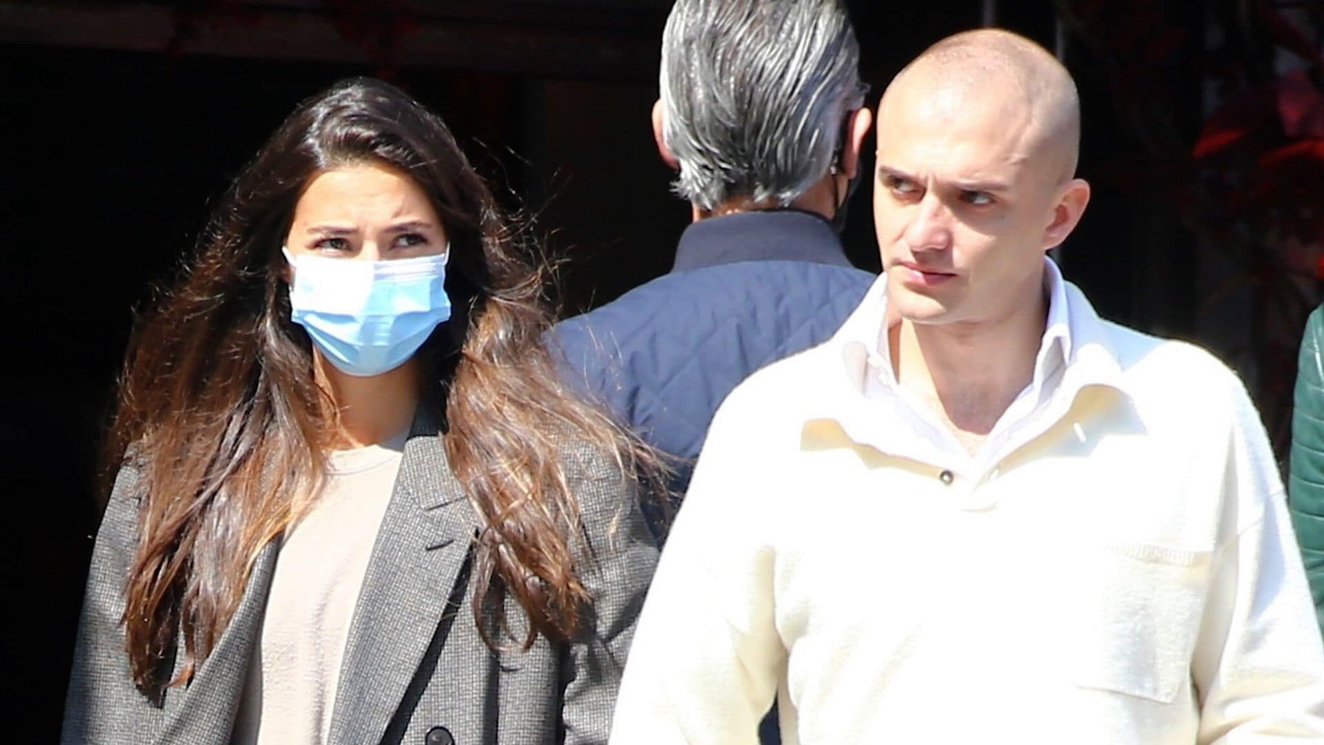Rocío Crusset despide el año en España en compañía de su novio, Maggio Cipriani