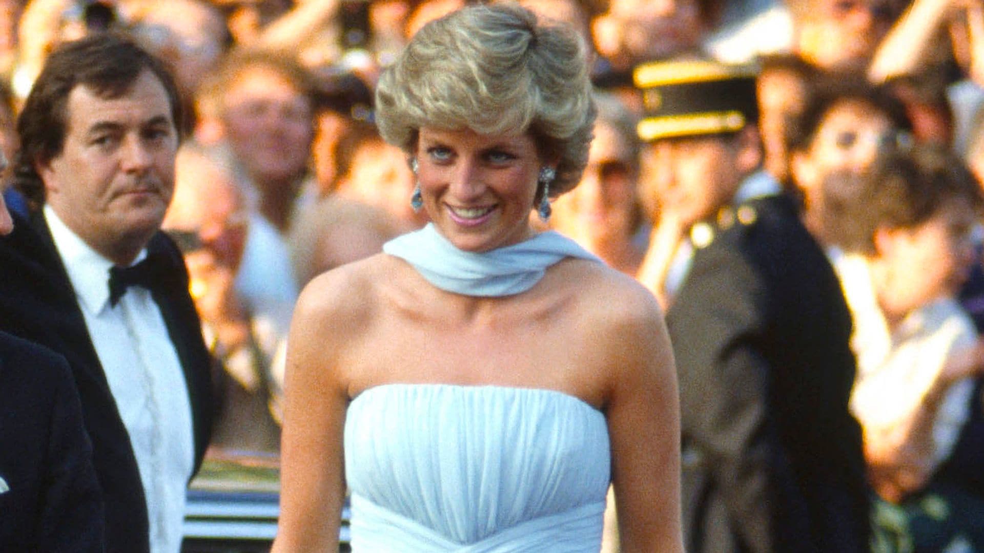 El vestido azul de Diana de Gales y otros looks históricos de la alfombra roja de Cannes
