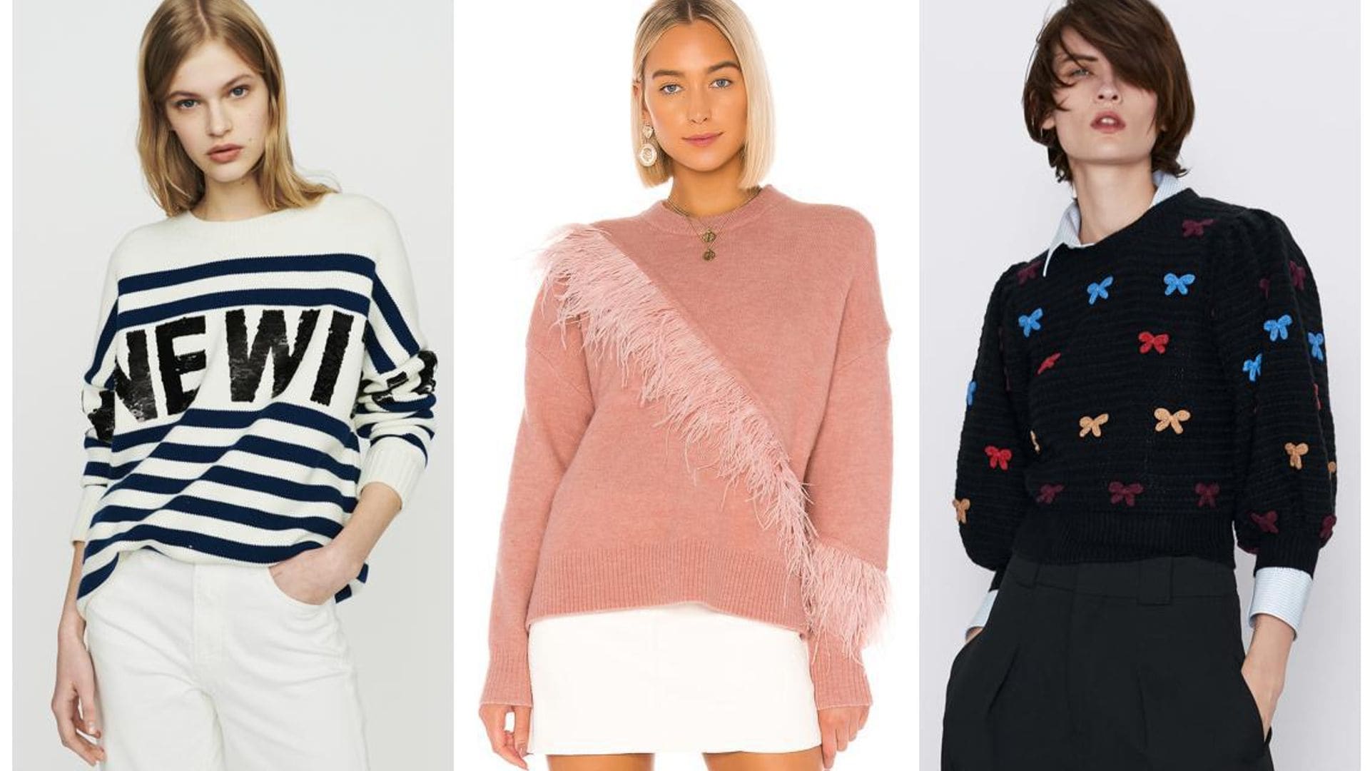 9 ‘statement sweaters’ para darle un giro a tus looks de invierno