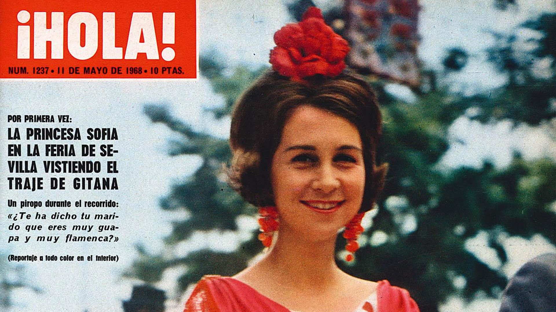 Victoria de Marichalar no es la única Borbón que se pone flamenca: el día que doña Sofía revolucionó la Feria de Abril vestida de gitana